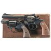 Image 1 : Two Colt Double Action Revolvers -A) Colt Detective Special Revolver