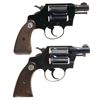 Image 2 : Two Colt Double Action Revolvers -A) Colt Cobra Revolver