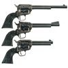 Image 2 : Three Colt Single Action Revolvers -A) Colt Peacemaker Buntline Revolver
