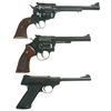 Image 2 : Three Handguns -A) Ruger New Model Blackhawk Single Action Revolver