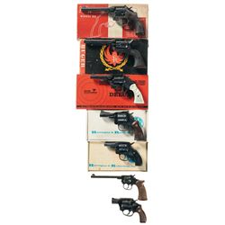 Seven Revolvers -A) J.C. Higgins Model 88 Double Action Revolver with Box