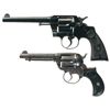 Image 1 : Collector's Lot of Two Colt Double Action Revolvers -A) Outstanding Colt Army Special Model Revolver