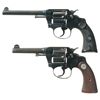 Image 1 : Collector's Lot of Two Colt Double Action Revolvers -A) Colt Police Positive Revolver