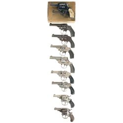 Nine Double Action Revolvers -A) Harrington & Richardson Model 922 Revolver with Box