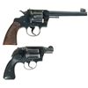 Image 2 : Collectors Lot of Two Boxed Colt Double Action Revolvers -A) Colt Officers Model Target Revolver