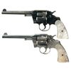 Image 1 : Collector's Lot of Two Colt Double Action Revolvers with Pearl Grips -A) Colt Army Special Model Rev
