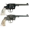 Image 2 : Collector's Lot of Two Colt Double Action Revolvers with Pearl Grips -A) Colt Army Special Model Rev