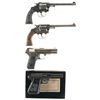 Image 2 : Four Handguns -A) Colt Police Positive Double Action Revolver