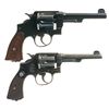 Image 4 : Collector's Lot of Two Smith & Wesson Double Action Revolvers -A) U.S. Smith & Wesson Model 1917 Rev