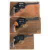 Image 2 : Three Boxed Colt Double Action Revolvers -A) Colt Officers Model Target Revolver