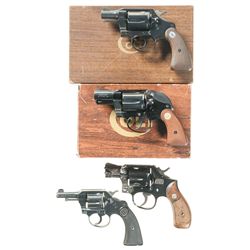 Four Double Action Revolvers -A) Colt Detective Special Revolver