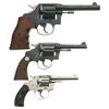 Image 2 : Collector's Lot of Three Colt Double Action Revolvers -A) Colt New Service Revolver with British Pro