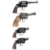 Image 2 : Four Colt Double Action Revolvers -A) Colt Official Police Model Revolver