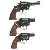 Image 2 : Three Colt Double Action Revolvers -A) Colt Trooper Revolver