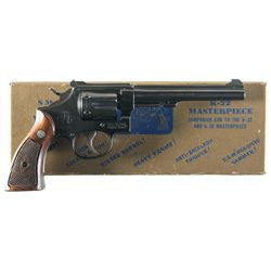 Smith & Wesson K-22 Masterpiece Revolver with Box