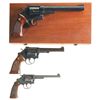 Image 1 : Three Smith & Wesson Double Action Revolvers -A) Smith & Wesson Model 29-2 Revolver with Case