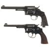 Image 2 : Two Revolvers -A) Cased Hopkins & Allen XL No. 8 Single Action Revolver