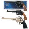 Image 1 : Collector's Lot of Three Smith & Wesson Double Action Revolvers -A) Smith & Wesson Model 17 K-22 Mas