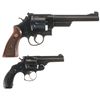 Image 2 : Two Smith & Wesson Double Action Revolvers -A) Smith & Wesson Outdoorsman Model Revolver with Box