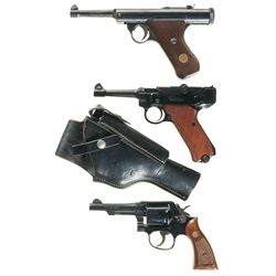Two Hand Guns and One Air Pistol -A) Haenel Model 28 Air Pistol with Box