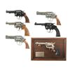 Image 1 : Five Double Action Revolvers and One Toy Gun -A) Smith & Wesson Model 10-3 Revolver