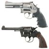 Image 1 : Two Double Action Revolvers -A) Smith & Wesson Model 686 Revolver