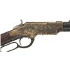 Image 4 : New Haven Arms Henry Lever Action Rifle with Samuel Hoggson Attributed Factory Engraved Brass Frame