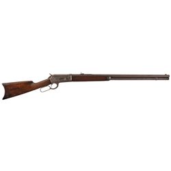 Winchester Model 1886 Lever Action Rifle with Casehardened Frame and Special Order 28 Inch Barrel