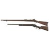 Image 2 : Two Antique Longarms -A) Springfield Armory Model 1884 Trapdoor Rifle