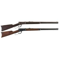 Two Winchester 1892 Lever Action Rifles -A) Winchester Model 1892 Rifle