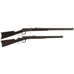 Two Winchester Lever Action Long Guns -A) Winchester Model 1894 Rifle