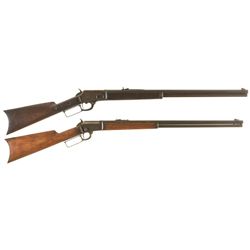 Two Factory Documented Marlin Lever Action Rifles -A) Marlin Model 1888 Rifle