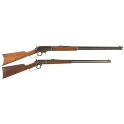 Two Lever Action Rifles -A) Marlin Model 1893 Rifle