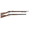 Image 1 : Two Winchester Lever Action Long Guns -A) Winchester Model 1873 Musket