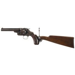 Scarce Smith & Wesson Model 320 Revolving Rifle with Stock