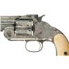 Image 3 : Smith & Wesson Number Three Second Model American Revolver with Ivory Grips and Factory Letter