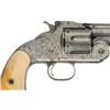 Image 4 : Smith & Wesson Number Three Second Model American Revolver with Ivory Grips and Factory Letter
