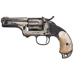 Two Merwin Hulbert Revolvers -A) Merwin Hulbert Open Top Single Action Pocket Army Revolver with Pea