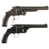 Image 1 : Collector's Lot of Two Smith & Wesson Single Action Revolvers -A) Smith & Wesson Number 3 Russian 2n