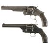 Image 2 : Collector's Lot of Two Smith & Wesson Single Action Revolvers -A) Smith & Wesson Number 3 Russian 2n