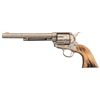 Image 1 : Signed Master Cattle Brand Engraved First Generation Colt Single Action Army Revolver with Stag Grip