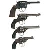Image 2 : Four Double Action Revolvers -A) Iver Johnson Model 55A Target Revolver