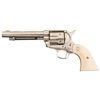 Image 1 : Signed Master Engraved Colt Single Action Army Revolver with Ivory Grips and Factory Letter