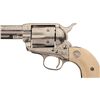 Image 3 : Signed Master Engraved Colt Single Action Army Revolver with Ivory Grips and Factory Letter