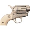 Image 4 : Signed Master Engraved Colt Single Action Army Revolver with Ivory Grips and Factory Letter