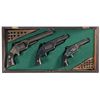 Image 1 : Collector's Lot of Three Cased Antique Smith & Wesson Single Action Revolvers -A) Smith & Wesson Mod