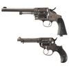 Image 1 : Two Revolvers -A) Hopkins & Allen XL No. 8 Single Action Revolver