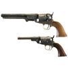 Image 2 : Collector's Lot of Two Colt Revolvers -A) Colt Model 1851 Navy Percussion Revolver