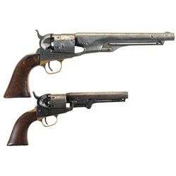 Collector's Lot of Two Colt Percussion Revolvers -A) Colt Model 1860 Army Revolver