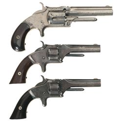 Collector's Lot of Three Smith & Wesson Revolvers -A) Smith & Wesson Model 1-1/2 New Model Revolver